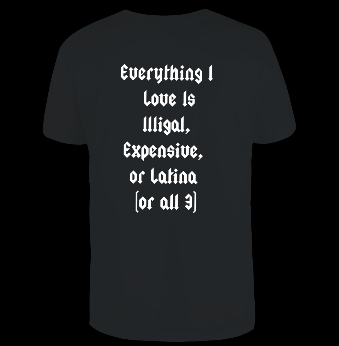Illegal shirt